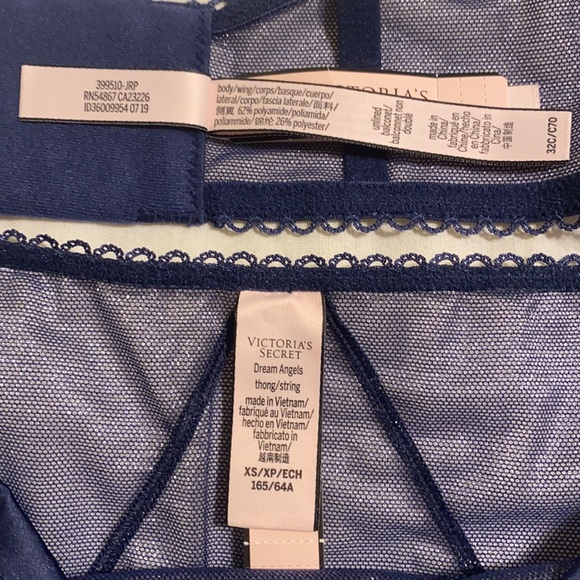 VS Dream Angels Unlined Balconet Bra & Panty Set - Picture 9 of 10